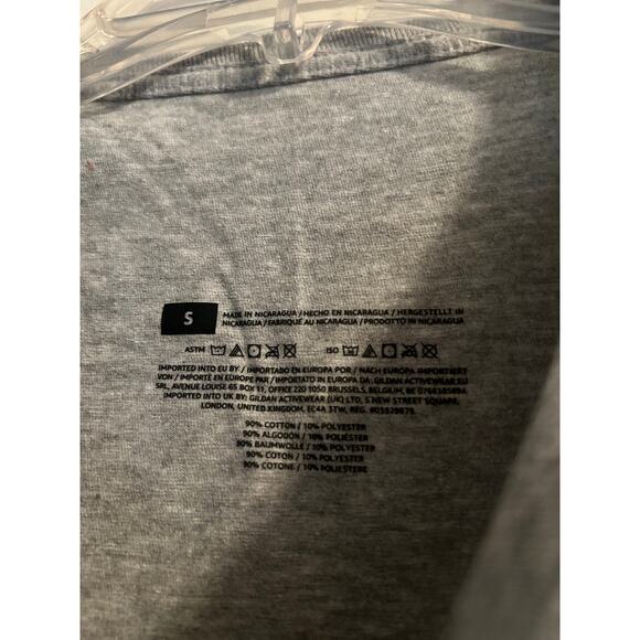 NWOT Women's Gray Short Sleeve T Shirt Graphic DRS Enabled Racing Size Small - Picture 3 of 4